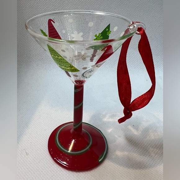 Lolita | Tipsy mini-tini martini glass ornament - Picture 1 of 12